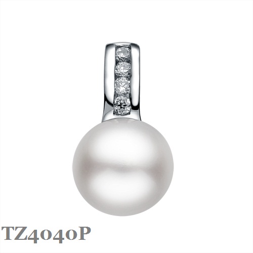 Silver Pearl Pendant TZ4040P