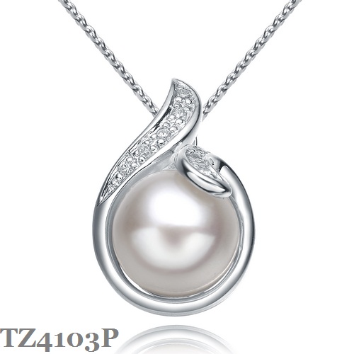 Silver Pearl Pendant TZ4103P