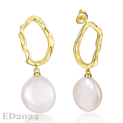 Silver Pearl Earring ED2024