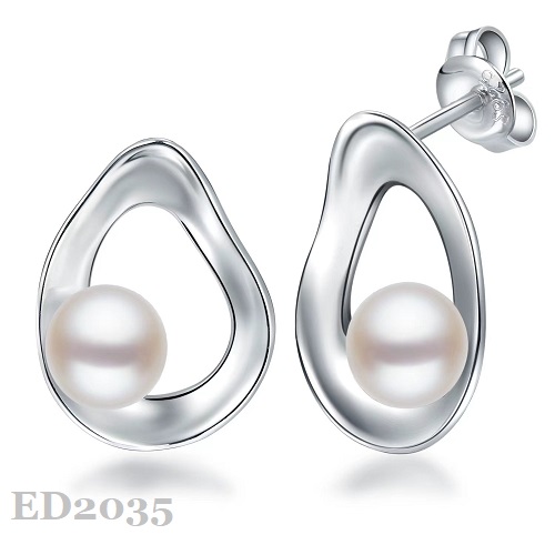 Silver Pearl Earring ED2035