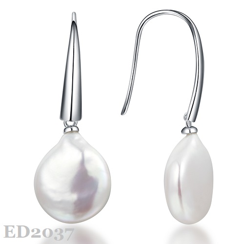 Silver Pearl Earring ED2037