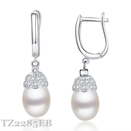 Silver Pearl Earring TZ2285EB