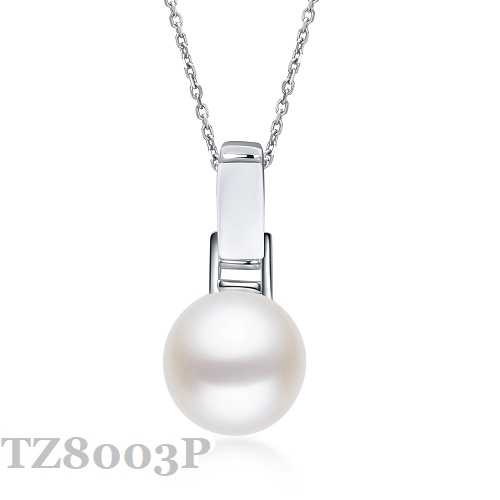 Silver Pearl Pendant TZ8003P