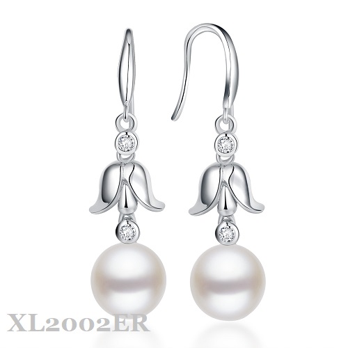 Silver Pearl Earring XL2002E-R