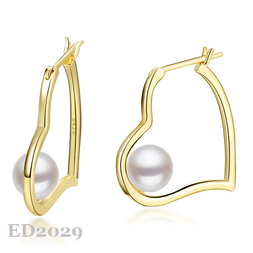 Silver Pearl Earring ED2029