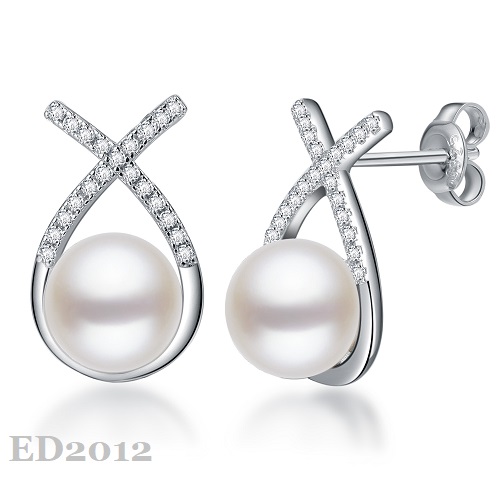 Silver Pearl Earring ED2012