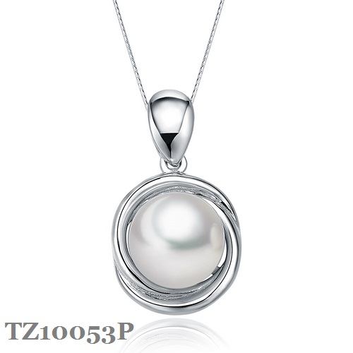 Silver Pearl Pendant TZ10053P